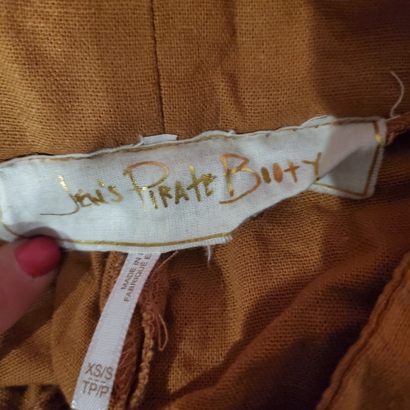 JEN'S PIRATE BOOTY Gwen Sailor Linen Pants XS - Picture 7 of 7